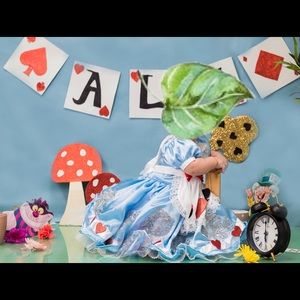 Alice in wonderland baby girl dress